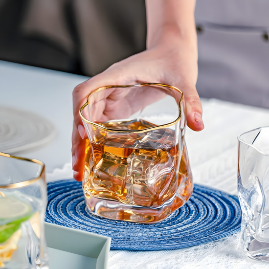 Glass Cups Set 6 Pieces